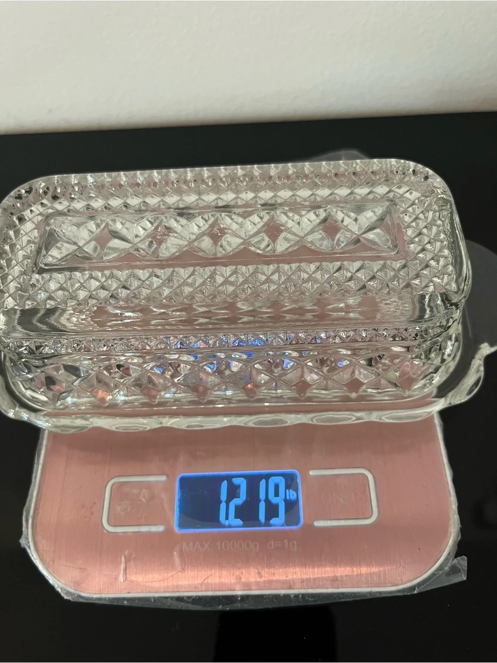 Vintage Anchor Hocking Wexford Clear Glass  1/4